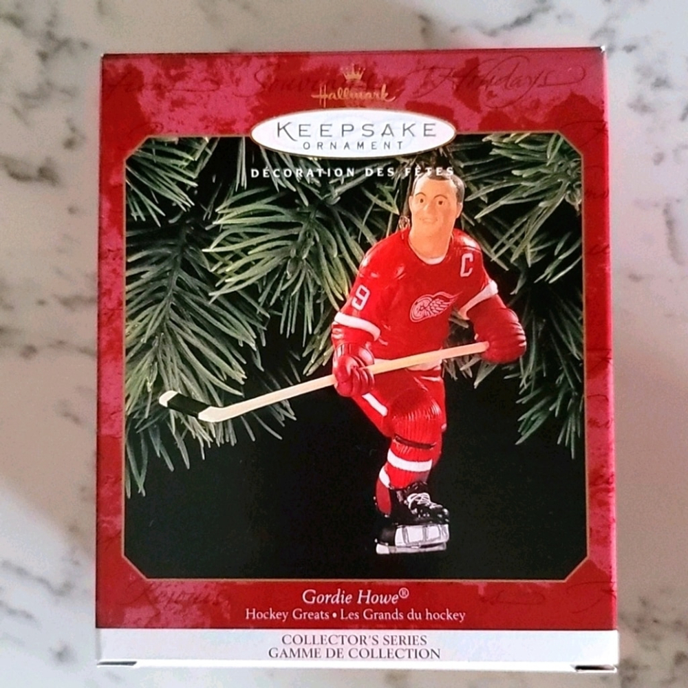 Gordie Howe Hallmark Ornament